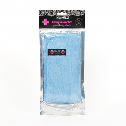 Muc-Off Microvezel poetsdoek, Luxury Microfibre Polishing Cloth, N.v.t. (1 van 2)