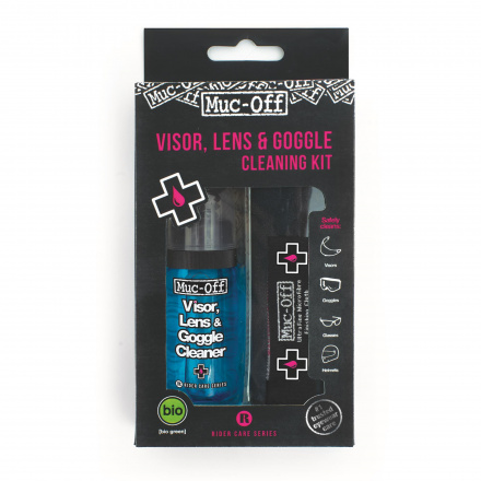 Muc-Off Voordeelpakket, Helmet, Visor & Goggle Cleaning Kit, N.v.t. (1 van 2)