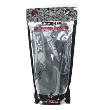 Muc-Off Borstelset, 3X Premium Brush kit, N.v.t. (1 van 2)