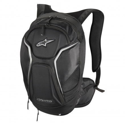 Alpinestars Tech Aero Back Pack, Zwart-Wit (1 van 1)