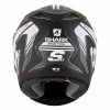 Shark S700 S Pinlock Tika Mat, Mat Zwart-Antraciet-Wit (Afbeelding 5 van 5)