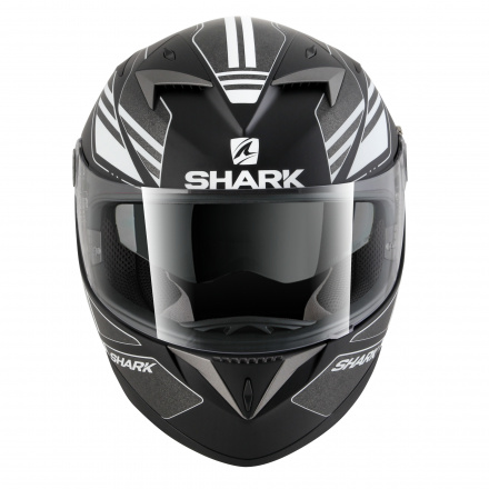 Shark S700 S Pinlock Tika Mat, Mat Zwart-Antraciet-Wit (4 van 5)