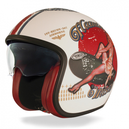 Premier Vintage Pin Up, Wit-Rood (2 van 2)