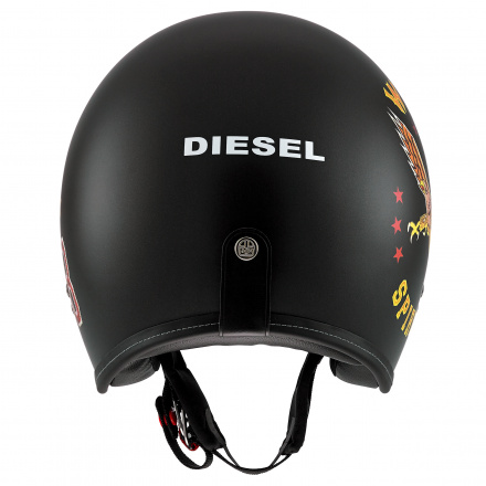 Diesel Old Jack OJ 3, Mat Zwart-Geel-Rood (4 van 5)