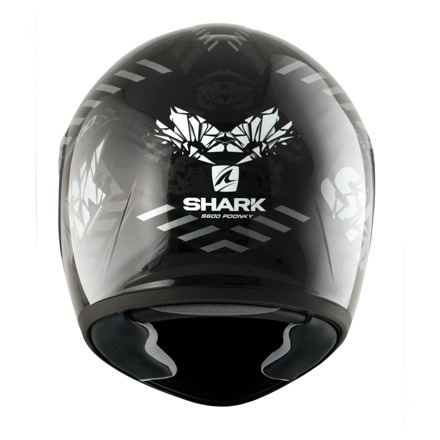Shark S600 Pinlock Poonky, Zwart-Antraciet-Wit (4 van 5)