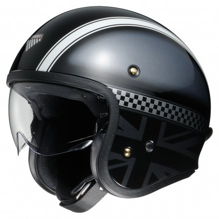 Shoei J.O Hawker, Zwart-Grijs-Wit (1 van 3)