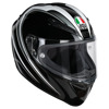 AGV Veloce S Fulmine (Pinlock), Zwart-Grijs (Afbeelding 1 van 4)