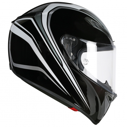 AGV Veloce S Fulmine (Pinlock), Zwart-Grijs (4 van 4)