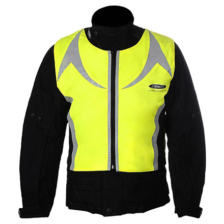GC Bikewear Stretch Reflectie Vest, Fluor (1 van 2)