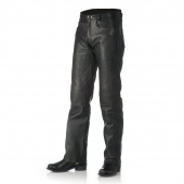 Leather Bullet Jeans - Zwart