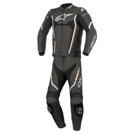 Alpinestars Motegi V2 2pc Suit, Zwart-Rood (1 van 1)