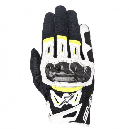 Alpinestars SMX-2 Air Carbon V2, Zwart-Wit-Fluor (1 van 1)