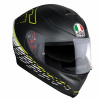 AGV K-5 S Thorn 46 (Pinlock), Zwart-Wit-Geel (Afbeelding 2 van 2)