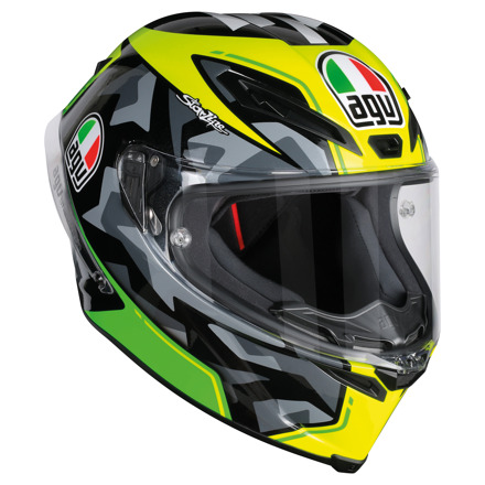 AGV Corsa R Espargaro 2016 Replica (Pinlock), Zwart-Groen-Geel (1 van 4)
