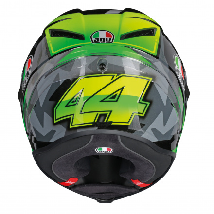 AGV Corsa R Espargaro 2016 Replica (Pinlock), Zwart-Groen-Geel (3 van 4)