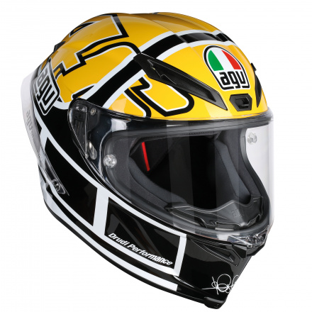 AGV Corsa R Rossi Goodwood (Pinlock), Zwart-Geel (3 van 4)
