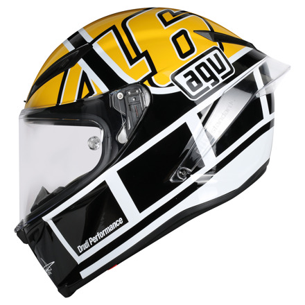 AGV Corsa R Rossi Goodwood (Pinlock), Zwart-Geel (1 van 4)