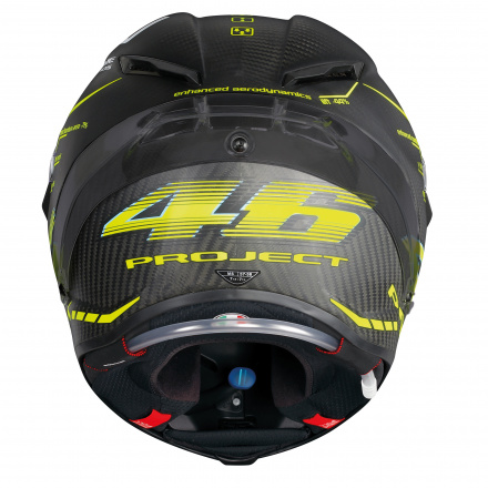 AGV Pista GP R Replica Project 46 2.0 (Pinlock), Carbon-Geel (4 van 6)