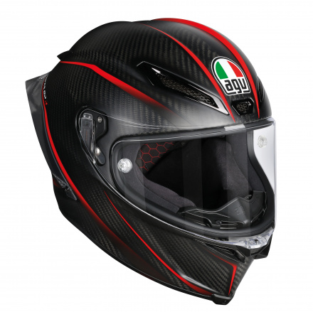 AGV Pista GP R Granpremio (Pinlock), Carbon-Rood (3 van 6)