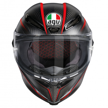 AGV Pista GP R Granpremio (Pinlock), Carbon-Rood (2 van 6)
