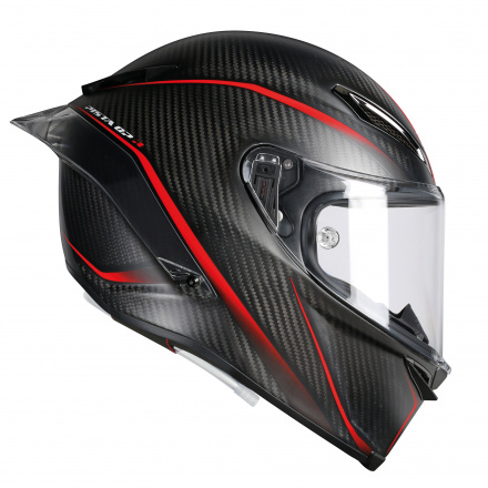AGV Pista GP R Granpremio (Pinlock), Carbon-Rood (5 van 6)