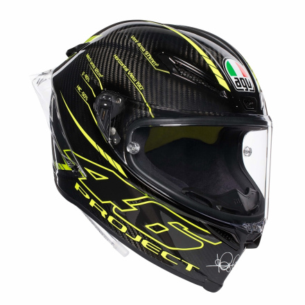 AGV Pista Gp R Top Project 46 3.0 (Pinlock), Zwart-Geel (2 van 6)