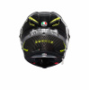 AGV Pista Gp R Top Project 46 3.0 (Pinlock), Zwart-Geel (Afbeelding 6 van 6)
