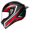AGV Pista GP R Multi Staccata (Pinlock), Carbon-Rood (Afbeelding 1 van 6)