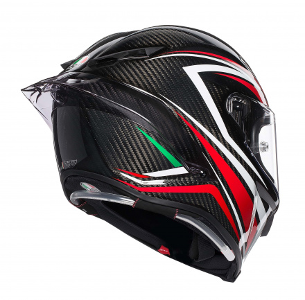 AGV Pista GP R Multi Staccata (Pinlock), Carbon-Rood (5 van 6)