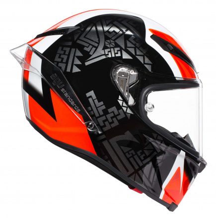 AGV Corsa R Multi Casanova (Pinlock), Zwart-Rood-Groen (4 van 6)