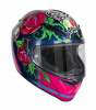 AGV Veloce S Replica (Pinlock), Groen-Roze (Afbeelding 2 van 5)