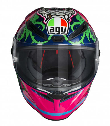 AGV Veloce S Replica (Pinlock), Groen-Roze (3 van 5)