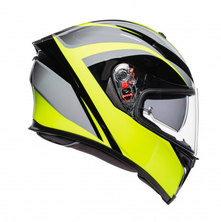 AGV K-5 S Multi Squall (Pinlock), Zwart-Grijs-Fluor (3 van 5)
