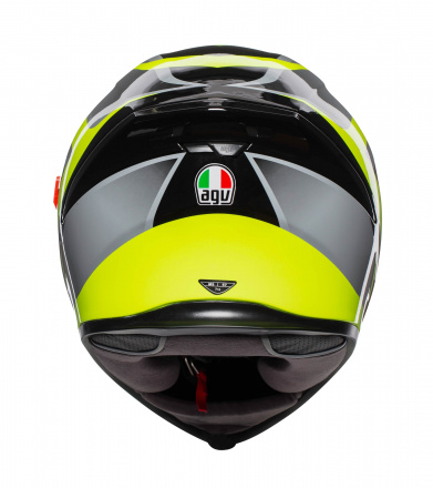 AGV K-5 S Multi Squall (Pinlock), Zwart-Grijs-Fluor (5 van 5)