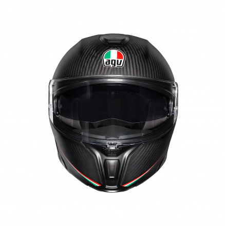 AGV Sportmodular Multi Stripes (Pinlock), Zwart-Carbon (2 van 5)