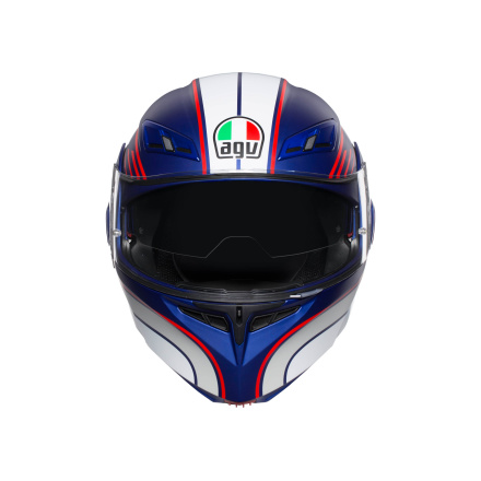 AGV Compact St Boston (Pinlock), Blauw-Wit-Rood (4 van 7)