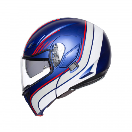AGV Compact St Boston (Pinlock), Blauw-Wit-Rood (1 van 7)