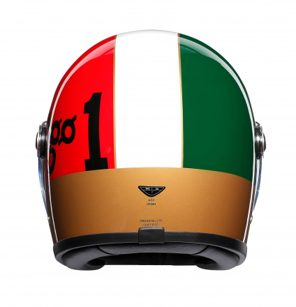 AGV X3000 Ago 1 Limited Edit., Rood-Wit-Groen (5 van 5)