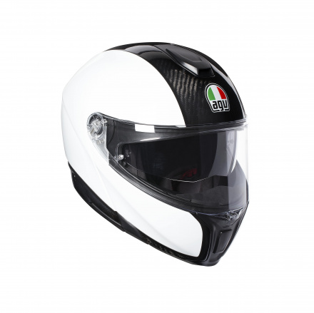 AGV Sportmodular Solid (Pinlock), Carbon-Wit (1 van 5)