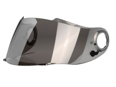 Scorpion Vizier  Speedshift 3D Shield (EXO-490-500-1000), Irridium Zilver, anti-kras (2 van 2)