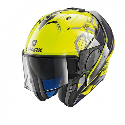 Shark Evo-one 2 Keenser, Geel-Zwart (3 van 5)