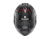 Shark Evo-one 2 Keenser Mat, Mat Zwart-Rood (Afbeelding 2 van 5)