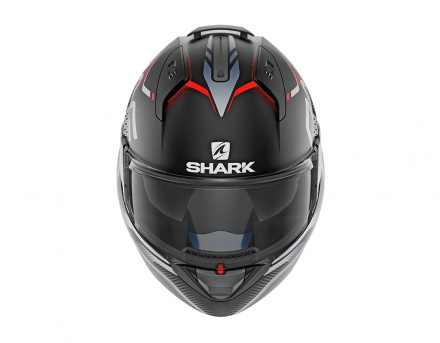 Shark Evo-one 2 Keenser Mat, Mat Zwart-Rood (2 van 5)