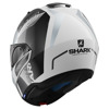 Shark Evo-one 2 Slasher, Wit-Zwart-Zilver (Afbeelding 4 van 5)