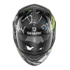 Shark Ridill 1.2 Drift-R, Zwart-Groen-Blauw (Afbeelding 5 van 6)