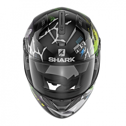 Shark Ridill 1.2 Drift-R, Zwart-Groen-Blauw (5 van 6)