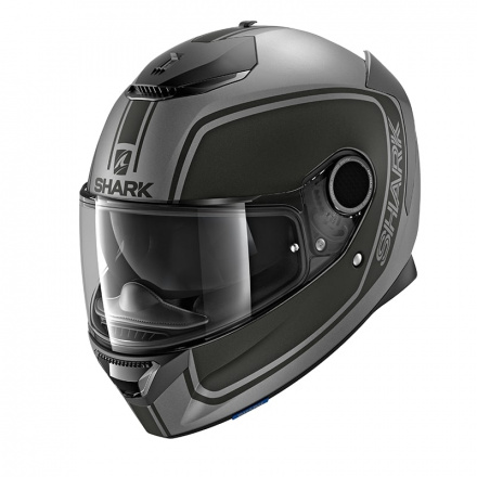 Shark Spartan 1.2 Priona Mat, Antraciet-Zwart (4 van 6)