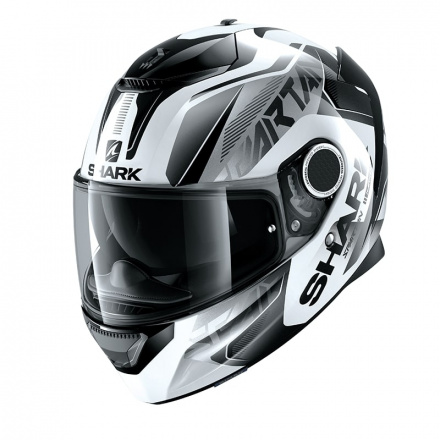 Shark Spartan 1.2 Karken, Wit-Zwart (4 van 6)