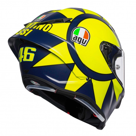 AGV Pista Gp R Top Soleluna 2018 (Pinlock), Geel-Zwart (5 van 7)