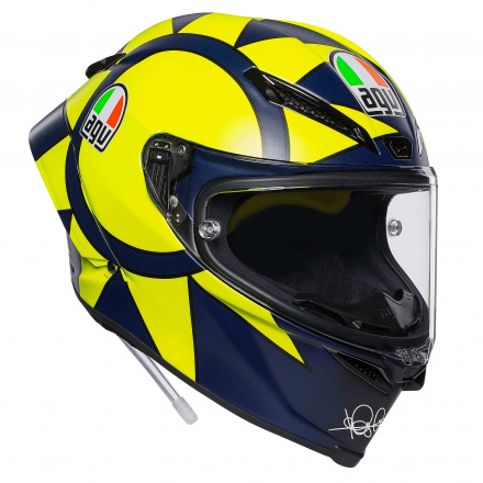 AGV Pista Gp R Top Soleluna 2018 (Pinlock), Geel-Zwart (2 van 7)